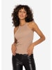 SASSYCLASSY Strick Top in taupe