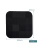 relaxdays 17-tlg. Pool Unterlage in Schwarz - (B)216 x (T)216 cm
