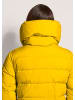 MADELEINE Wattierte Steppjacke mit Volumen-Kragen in sonnengelb