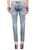 Cipo & Baxx C&B Damen Jeans WD216 Blue