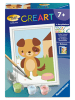 Ravensburger Verlag GmbH Nonbook - CreArt, Malen nach Zahlen Kinder - Süßer Hund