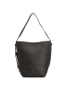 Abro Cosmo - Beuteltasche 39 cm (grey) in dark brown