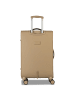 Worldpack Kyoto 4 Rollen Kofferset 3-teilig mit Dehnfalte in beige