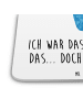 Mr. & Mrs. Panda Glasuntersetzer Kaktus Heilig mit Spruch in Weiß