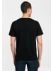 Logoshirt T-Shirt mit Men in schwarz