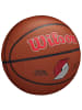 Wilson Wilson Team Alliance Portland Trail Blazers Ball in Braun