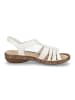 rieker Sandale in Offwhite