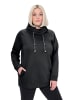 Ulla Popken Sweatshirt in schwarz