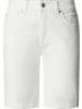 Pepe Jeans Short FITTED SHORT MW POPPY regular/straight in Weiß