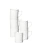 Ritzenhoff & Breker 6er Set Henkelbecher Simple 400 ml in weiß