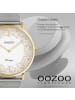 Oozoo Armbanduhr Oozoo Vintage Series silber groß (ca. 40mm)