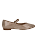 Caprice Ballerinas Gold