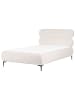 Beliani Doppelbett LESSAY in Weiß/Schwarz - (W) 135 x (H) 103 x (L) 213 cm
