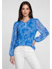 Usha Women Blouse in blue