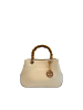 Twinset Beige PU Damen Handtasche