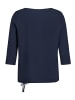 Betty Barclay Casual-Shirt mit Tunnelzug in dunkelblau