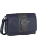 Piquadro Umhängetasche Brief Messenger Bag 1592 in Blu