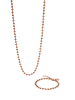 PURELEI Schmuck-Set Bubbly Duo 40-45 in Rosegold