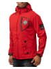 Geographical Norway Herren Regular Fit Allwetterjacke  in Red