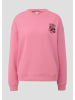 QS Sweatshirt in 41D0_rosa