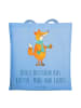 Mr. & Mrs. Panda festivaltasche Fuchs Keks mit Spruch in Sky Blue