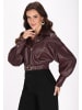 faina Women Jacket in burgundy