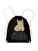 Mr. & Mrs. Panda Stoffbeutel Corgie mit Spruch in Schwarz