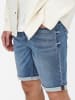 Only&Sons Denim Capri Jeans Shorts 3/4 Bermuda Pants ONSPLY in Blau