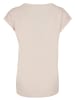 F4NT4STIC Extended Shoulder T-Shirt Geometrics Grün in Whitesand