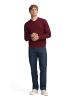 Polo Club Pullover in Granat