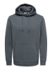 ONLY & SONS Kapuzenpullover in Grey Pinstripe