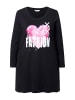 Angel of Style Longshirt in schwarz