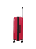 D&N Travel Line 4000 4 Rollen Kofferset 3-teilig in pink