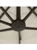 Beliani Doppelschirm SIBILLA in Beige - (W) 460 x (H) 247 x (L) 270 cm