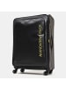 Mandarina Duck Eco Coated 4 Rollen Trolley XL 83 cm mit Dehnfalte in black