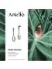 Amello Ohrringe Edelstahl (Stainless Steel) Ellipse Ohrhänger