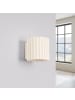 Nice Lamps Wandlampe ZORA 1 beige H 10 cm