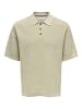ONLY & SONS Polo in Silver Lining