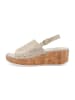 ara Plateau Sandaletten in Gold