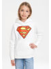 Logoshirt Kapuzensweatshirt DC - Batman Logo in altweiss