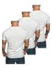 Amaci&Sons Herren T-Shirts 3er-Pack 3. PATERSON in (3x Weiß)