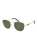 Funky Buddha Männer Sonnenbrille Quadratisch Gold