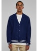 Urban Classics Urban Classics Gestrickte Strickjacke in spaceblue