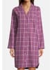 Seidensticker Nachthemd Classic Flanell in Mauve shadow