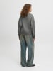 JJXX Sweatshirt mit Reißverschluss in Medium Grey Melange