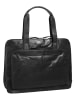 SPIKES & SPARROW Shopper echt Leder in schwarz