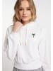 IZIA Hoodie in Wollweiss