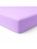 Traumschloss Premium Feinbiber Spannbetttuch in lila