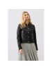 Bolongaro Trevor Lederjacke Louisa Trucker in schwarz