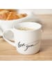 Geda Labels Tasse Love You in Weiß - 300 ml